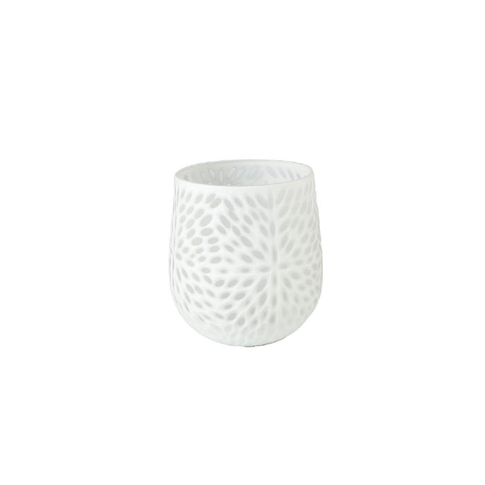 Goebel White Carved Vase