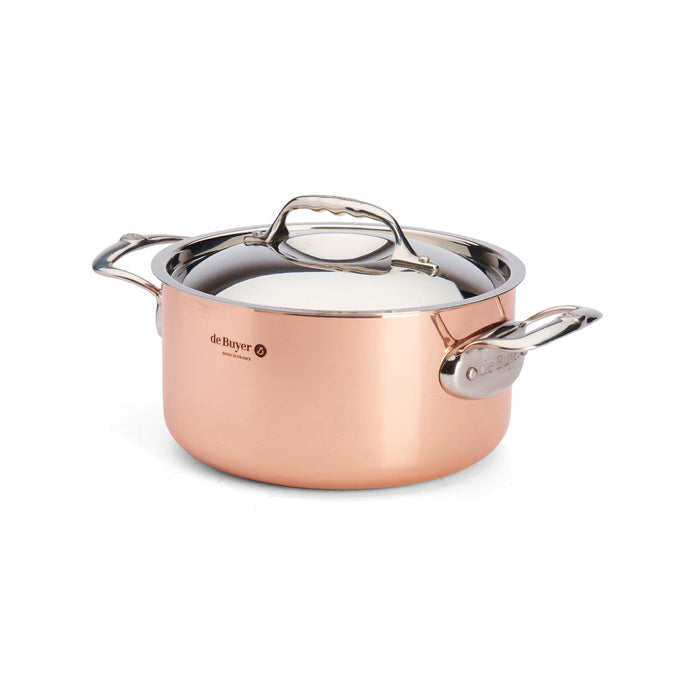 De Buyer KOCHTOPF MIT DECKEL PRIMA MATERA Ø 20CM