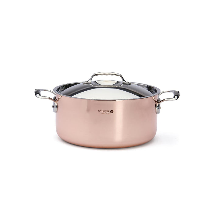 De Buyer KOCHTOPF MIT DECKEL PRIMA MATERA Ø 28CM