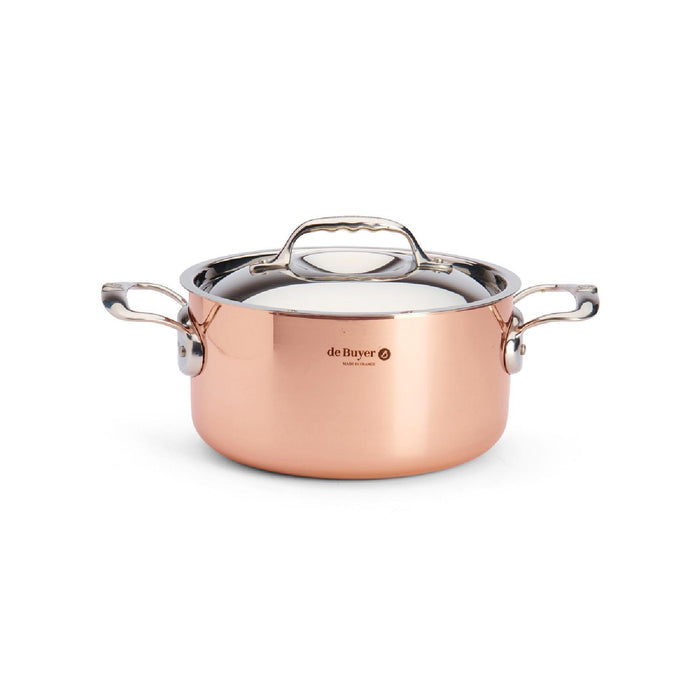 De Buyer KOCHTOPF MIT DECKEL PRIMA MATERA Ø 24CM