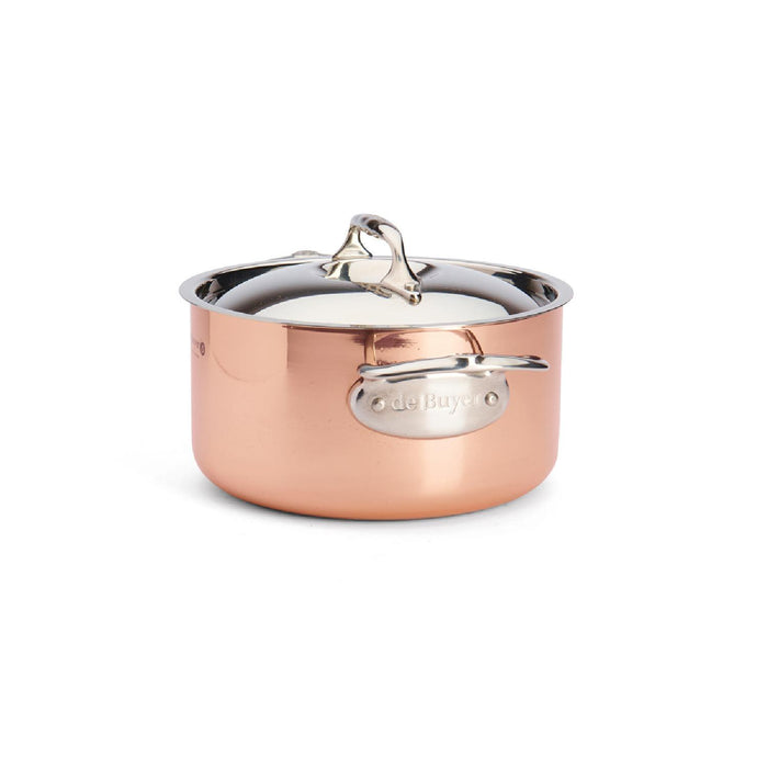 De Buyer KOCHTOPF MIT DECKEL PRIMA MATERA Ø 24CM