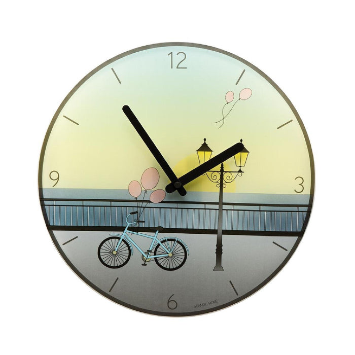 Goebel Scandic Home Wohnaccessoires Bicycle - Wanduhr