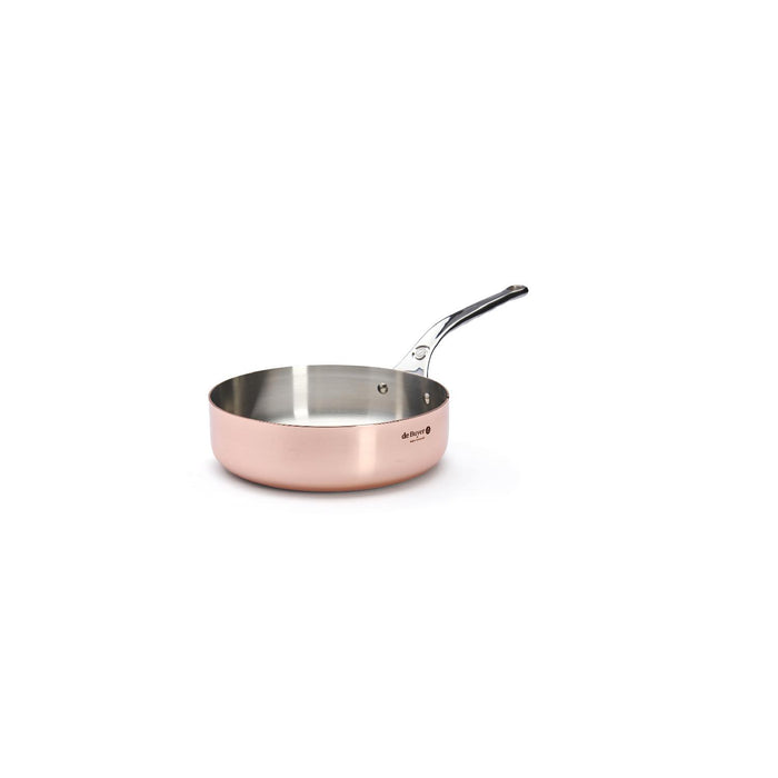 De Buyer GERADE SAUTEUSE/SCHMORPFANNE, INOCUIVRE, Ø24CM