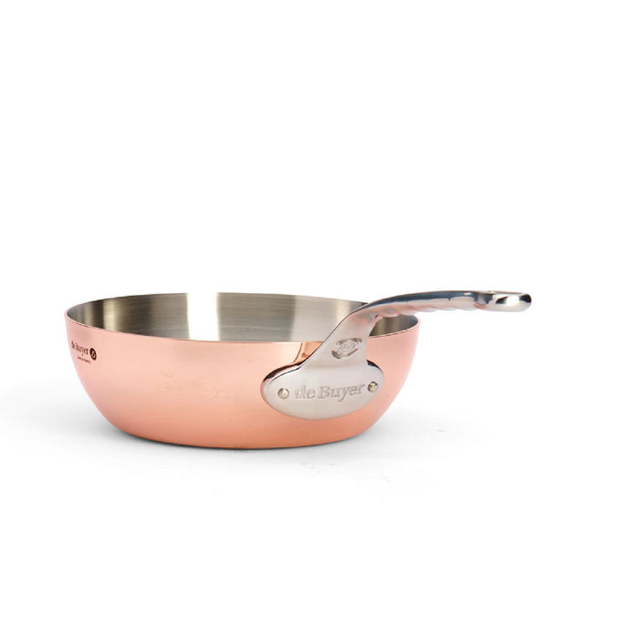 De Buyer KONISCHE SAUTEUSE/SCHMORPFANNE INOCUIVRE Ø24CM