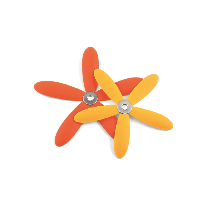 Weis Untersetzer Tulpe Silikon orange/gelb