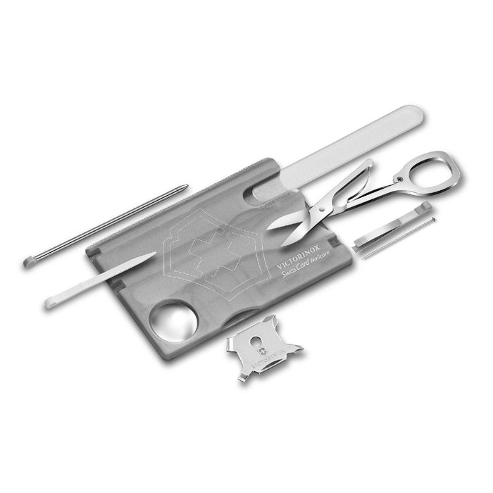 Victorinox Swiss Card Nailcare, Eisblau transluzent