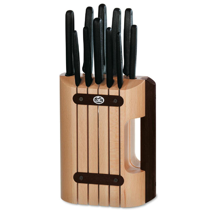 Victorinox Messerblock, 11tlg., Nylongriffe schwarz