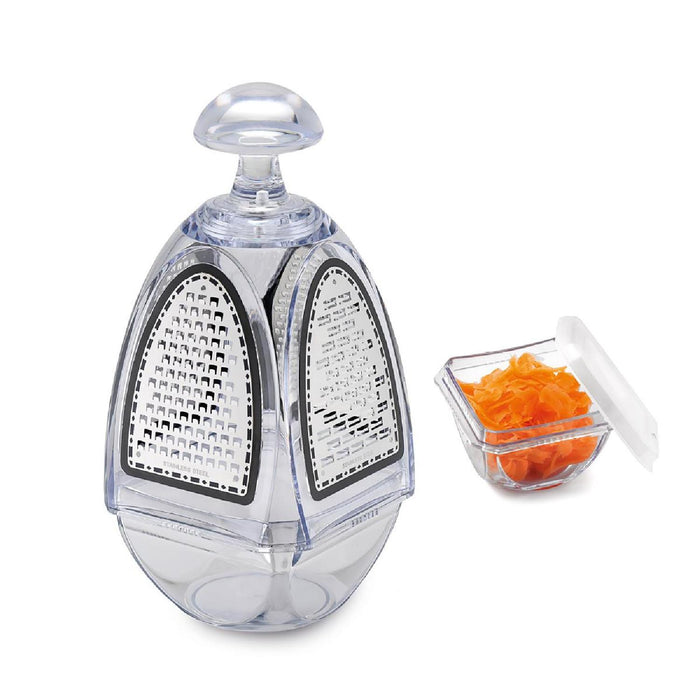 Weis Vierkantreibe mit Behälter, transparent, 16 cm