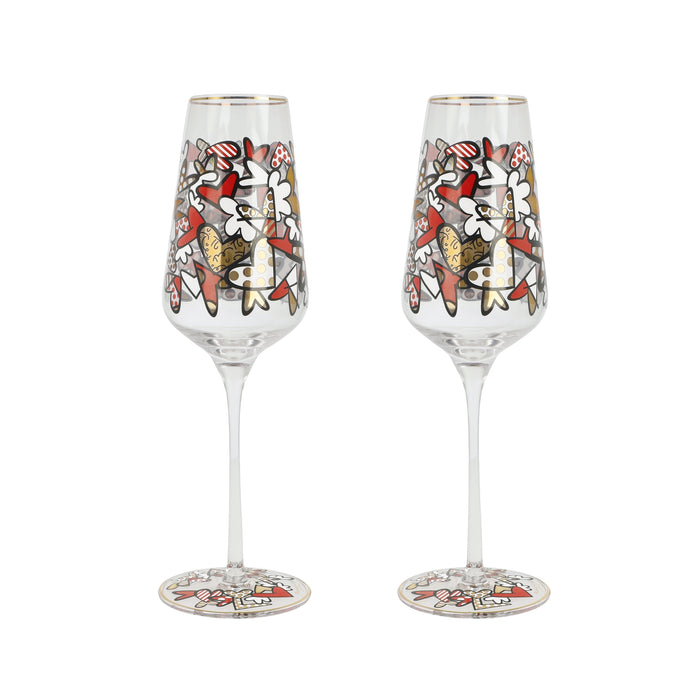 Goebel Britto- All We Need Is Love Sektglas