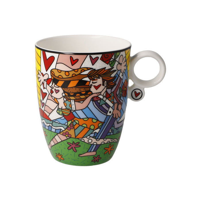 Goebel Romero Britto Falling Künstlertasse
