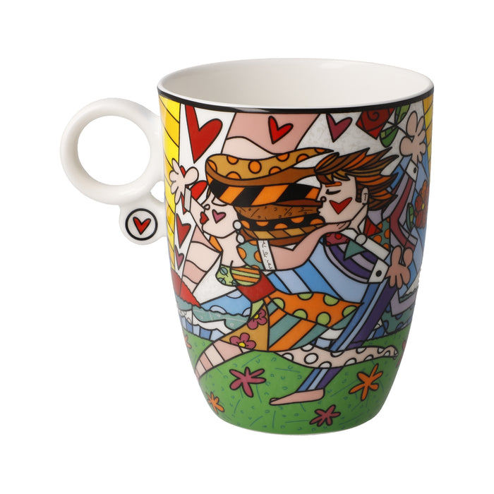 Goebel Romero Britto Falling Künstlertasse