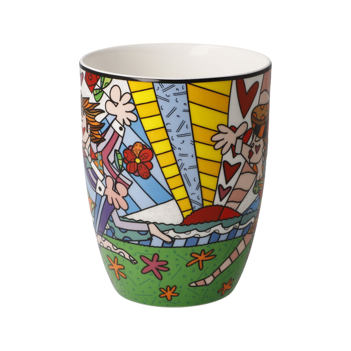 Goebel Romero Britto Falling Künstlertasse