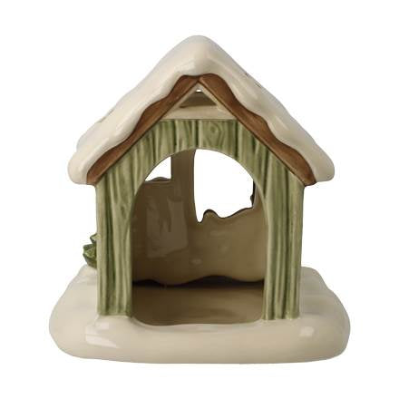 Goebel Verschneite Gartenhütte Figur