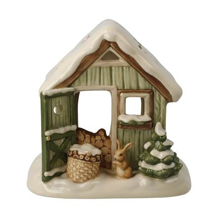 Goebel Verschneite Gartenhütte Figur