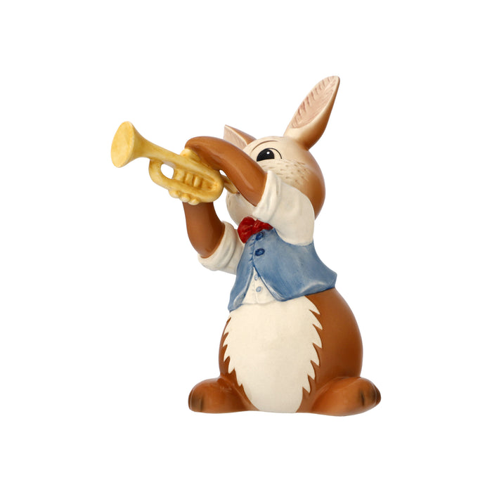 Goebel Osterhasen Hase - Trompetensolo - Figur