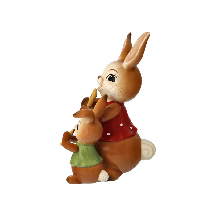 Goebel Osterhasen Hasen - Flötenduo - Figur
