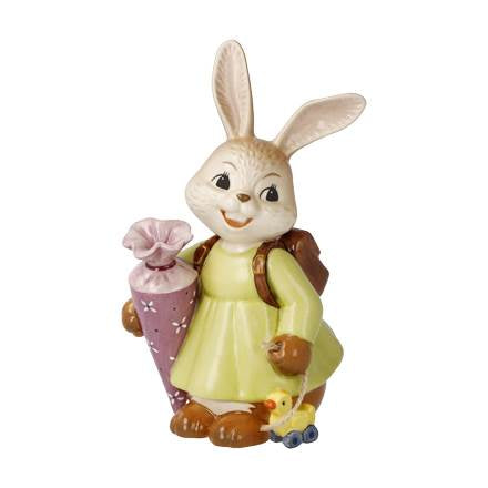 Goebel Hasenmädchen Erster Schultag Figur