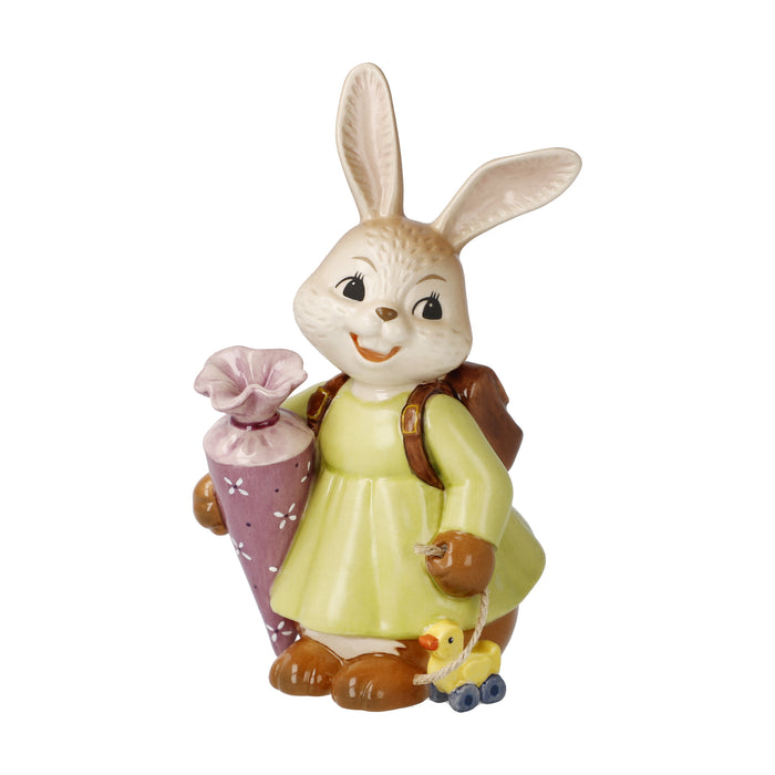 Goebel Hasenmädchen Erster Schultag Figur