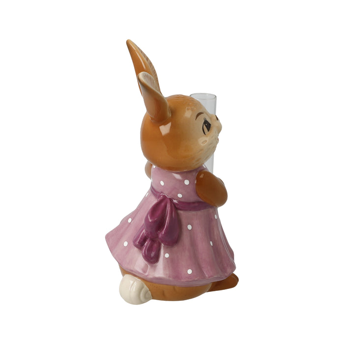 Goebel Hasenmädchen mit Vase Lass Blumen sprechen! Figur