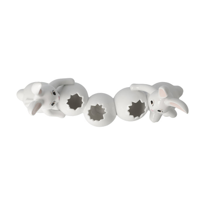 Goebel Hase mit Vase Snow White -Spring Feelings Figur