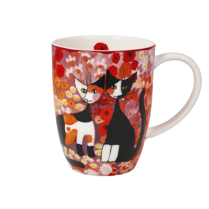 Goebel R.Wachtmeister Prato fiorito colorato Künstlertasse