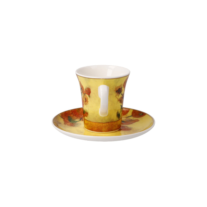 Goebel Vincent van Gogh  Sonnenblumen Espressotasse