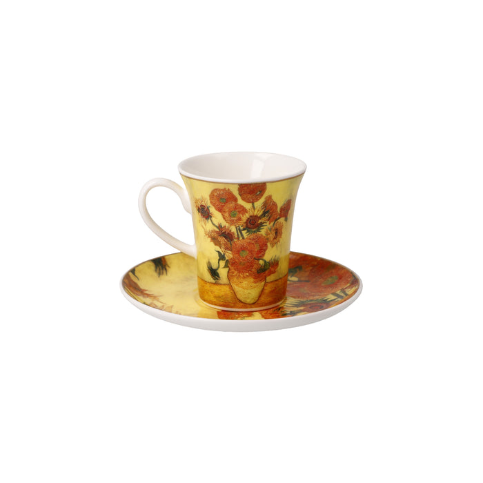 Goebel Vincent van Gogh  Sonnenblumen Espressotasse