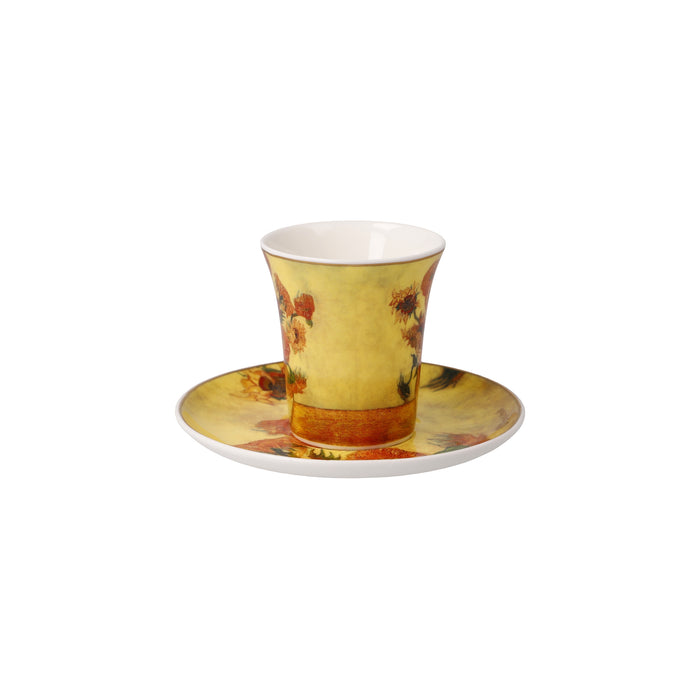 Goebel Vincent van Gogh  Sonnenblumen Espressotasse