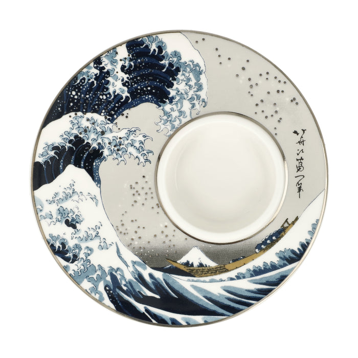 Goebel Hokusai  Die Welle Kerzenhalter
