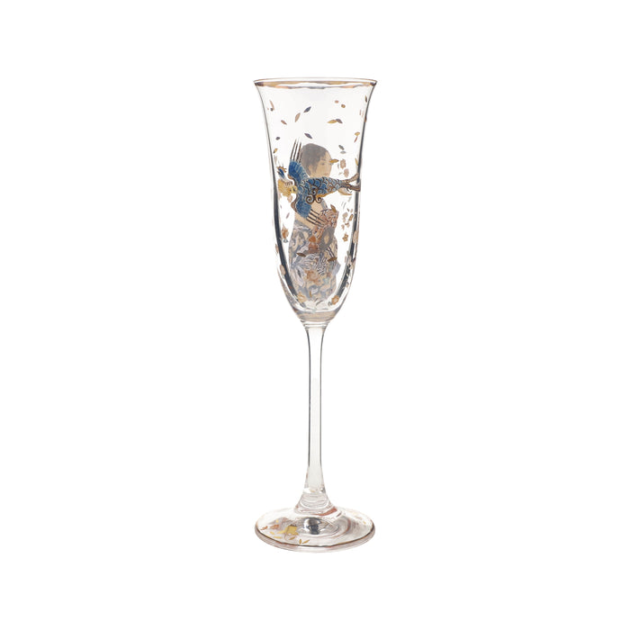 Goebel Gustav Klimt Dame mit Fächer Sektglas