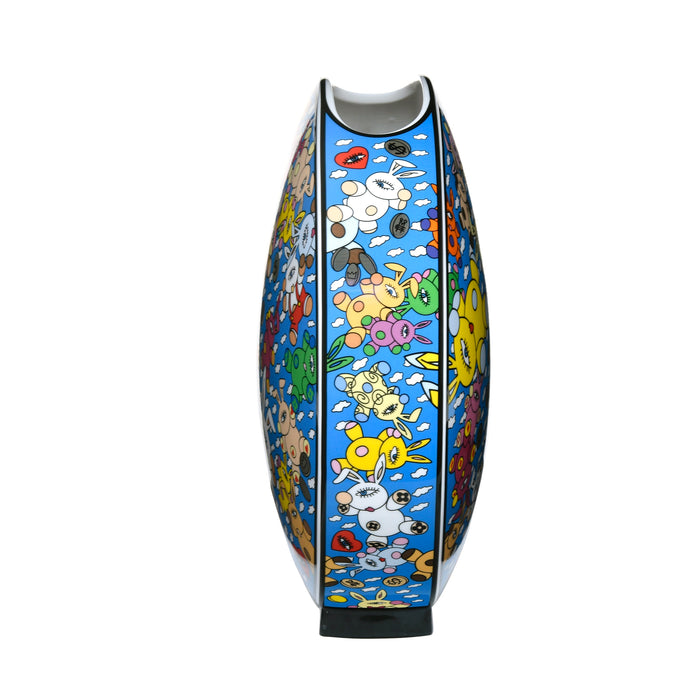 Goebel Bergonzoli Magic Bunny Explosion Vase