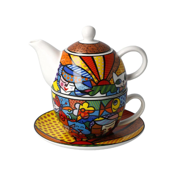 Goebel Romero Britto  - Garden - Tea for One