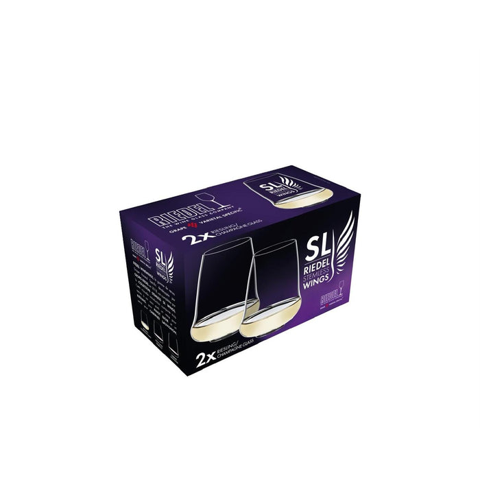 RIEDEL Stemless Wings Riesling / Champagnerglas