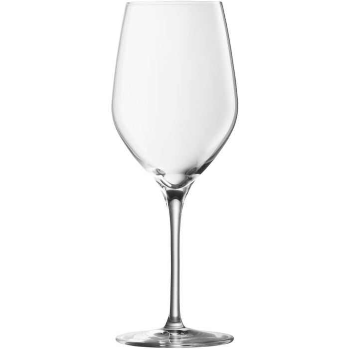 WMF Easy Plus Weißweinglas 390 ml, Weinglas, Kristallglas, spülmaschinenfest, transparent
