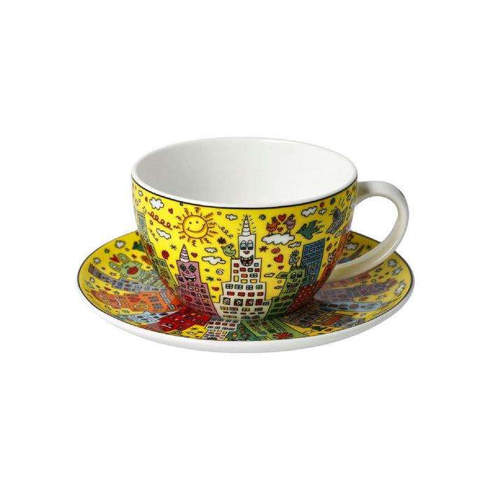 Goebel James Rizzi My New York City Sunset Tee-/ Cappuccinotasse