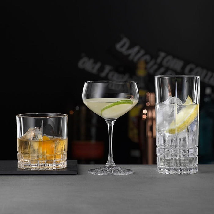 Spiegelau Perfect Serve Collection Cocktail Masterclass Set, 1 SOF, 1 Coupette, 1 Longdrinkglas, 3er-Set