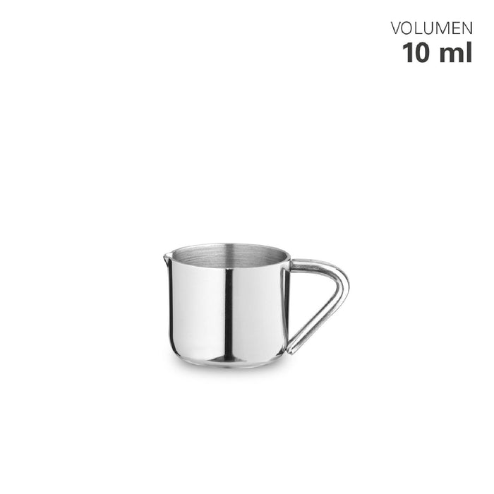Weis Milchgießer aus Edelstahl 10 ml