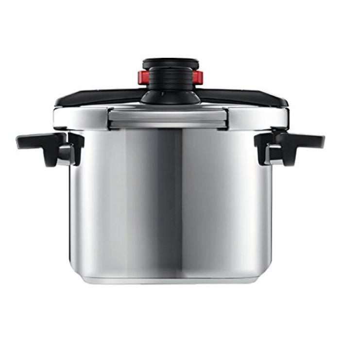 Woll, pressure pro, Schnellkochtopf, SG Ø 22 cm, 17.5 cm hoch, 6 Liter in Box mit Dünsteinsatz