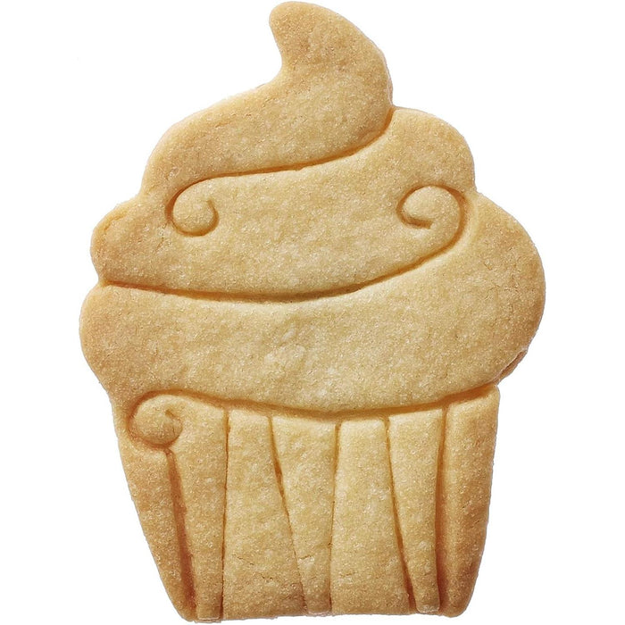 Birkmann Ausstechform CupCake Cream, Edelstahl, 9 cm