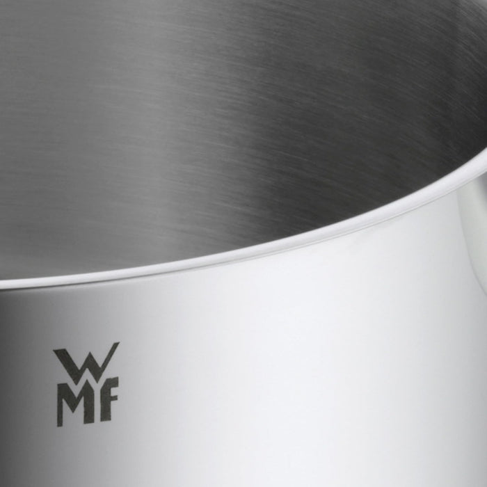 WMF Quality One Stielkasserolle 16 cm, ohne Deckel, Kochtopf 1,7l, Milchtopf, Cromargan Edelstahl, Topf Induktion, unbeschichtet, backofengeeignet