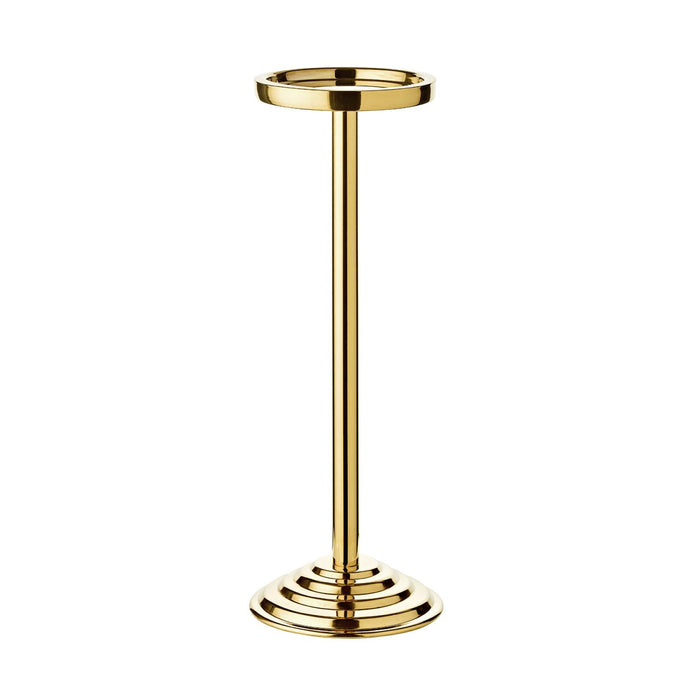 EDZARD Sektkühler Capri mit Ständer in gold H 83cm