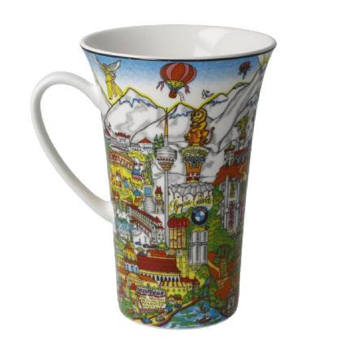 Goebel Charles Fazzino  - Oktoberfest in Munich - Künstlertasse