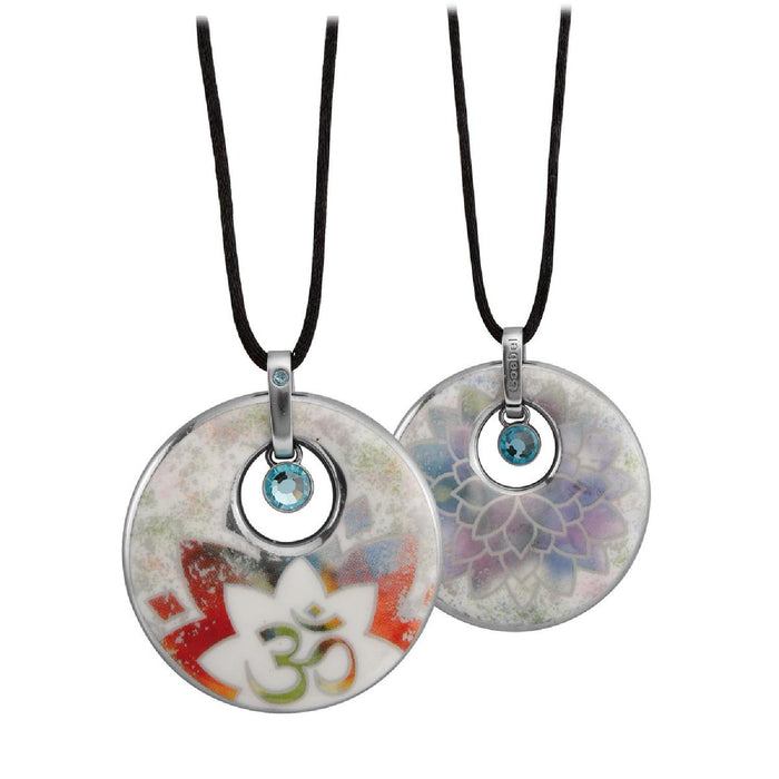 Goebel Yin Yang Lotus - Lotusblüte Rosé - Halskette