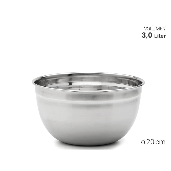 Weis Schüssel "High" aus Edelstahl Ø 20 cm