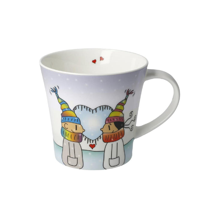 Goebel Wohnaccessoires Der kleine Yogi - Herz erwärmt - Coffee-/Tea Mug