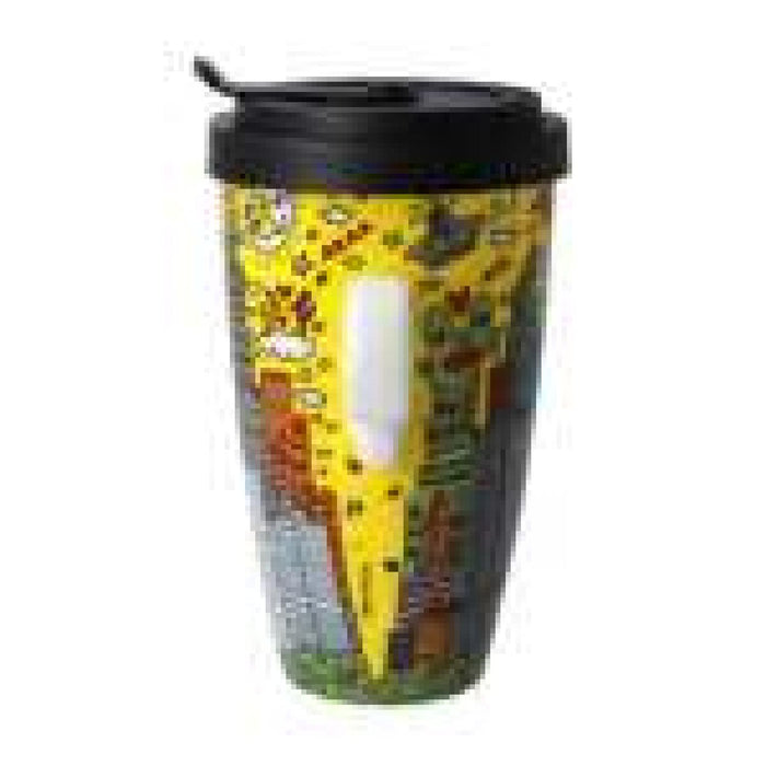 Goebel James Rizzi  - "My New York City Sunset" - Mug To Go