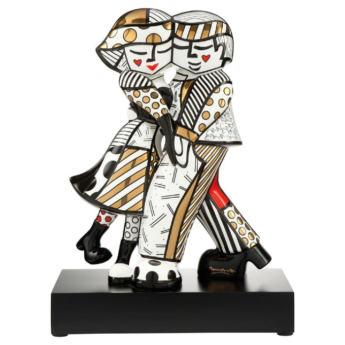 Goebel Romero Britto Golden Cheek to Cheek Figur