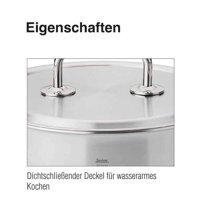 SPRING Deckel BRIGADE PREMIUM 16 cm