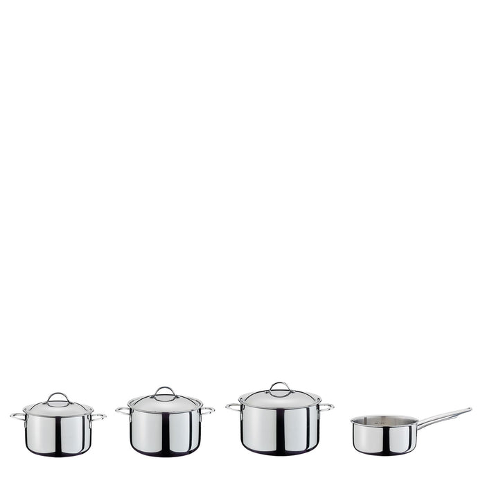 SPRING Topf-Set CRISTAL 4-teilig, mit Stielkasserolle