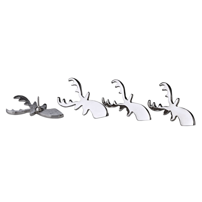 EDZARD Kerzenpin Risa 4er Set H 7 cm